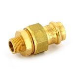 Муфта IBP пресс бронзовая с разъемным соединением 18x3/4" НР