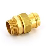 Муфта IBP пресс бронзовая с разъемным соединением 35x1"1/4 НР