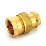 Муфта IBP пресс бронзовая с разъемным соединением 35x1"1/4 ВР