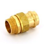 Муфта IBP пресс бронзовая с разъемным соединением 54x2" НР