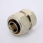 Муфта обжимная Uni-Fitt 26x3/4" ВР никелированная
