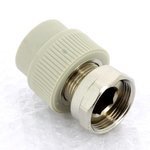 Муфта полипропиленовая с накидной гайкой FV Plast 32x1"1/4 ВР