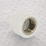 Муфта полипропиленовая Pro Aqua комбинированная 20х3/4" ВР
