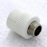 Муфта полипропиленовая Pro Aqua комбинированная 32х3/4" НР