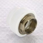 Муфта полипропиленовая Pro Aqua комбинированная под ключ 40х1"1/4 ВР