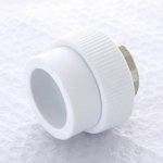 Муфта полипропиленовая Pro Aqua комбинированная под ключ 50х1"1/2 ВР