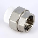 Муфта полипропиленовая Pro Aqua комбинированная разборная 20х3/4" ВР