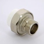 Муфта полипропиленовая Pro Aqua комбинированная разборная 25х3/4" НР
