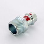 Муфта пресс Viega Prestabo 22х1" НР оцинкованная сталь SC Contur