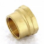Муфта редукционная латунная Uni-Fitt 1/2"x3/8" ВР
