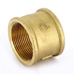 Муфта резьбовая латунная Uni-Fitt 1"1/2 ВР