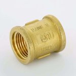Муфта резьбовая латунная Uni-Fitt 1/2" ВР