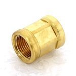Муфта резьбовая латунная Uni-Fitt 3/8" ВР