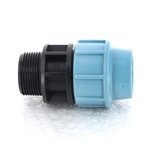 Муфта Unidelta для труб ПНД  32x1"1/4 НР
