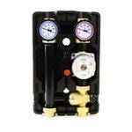 Насосно смесительная группа Uni-Fitt DN25 Wilo Star RS 25/6 180 с термосмесителем