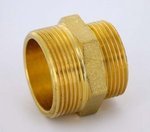 Ниппель редукционный латунный Uni-Fitt 1"1/2x1"1/4 НР