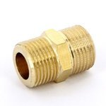 Ниппель резьбовой латунный Uni-Fitt 1/4" НР