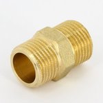 Ниппель резьбовой латунный Uni-Fitt 3/8" НР