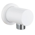 Подключение душевого шланга GROHE Rainshower с обратным клапаном белая луна