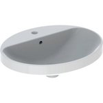 Раковина встраиваемая GEBERIT Variform 55 см с полочкой под смеситель овальная