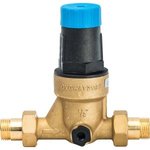 Редуктор давления со сгонами WATTS DRV–N с отверстиями для манометра 1/4"x3/4" НР