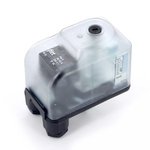 Реле давления Uni-Fitt PM 5 1/4" с накидной гайкой 1-5 бар в прозрачном корпусе