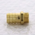 Штуцер латунный Uni-Fitt 1/2" НР 20 мм