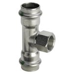 Тройник 22х1/2" ВР VIEGA Sanpress Inox SC-Contur