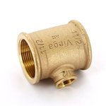 Тройник бронзовый переходной 1"1/2-1/2"-1"1/2 ВР Viega