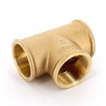 Тройник бронзовый переходной 2"-1"-2" ВР Viega