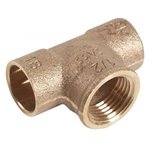 Тройник бронзовый под пайку IBP переходной 22x3/4" ВР