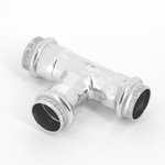 Тройник IBP Press Inox 15