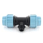 Тройник Unidelta для труб ПНД 32x3/4" НР