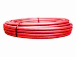 Труба металлопластиковая A.P.E в теплоизоляции 16 мм (100 м) красный