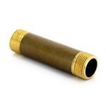 Удлинитель латунный Uni-Fitt 3/4" НР 100 мм
