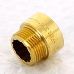 Удлинитель латунный Uni-Fitt 3/4" ВН 15 мм