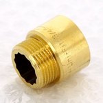Удлинитель латунный Uni-Fitt 3/4" ВН 20 мм