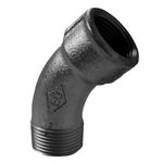 Угол чугунный 45* Atusa-Berg Montana 3/4" ВН