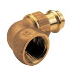 Американка бронзовая под пайку IBP угловой 15x1/2" ВР