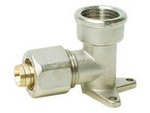 Угол настенный переходной обжимной A.P.E 754L 1/2"x16