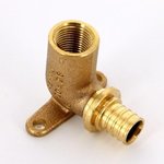 Угольник настенный с длинным патрубком Rehau Rautitan 20-Rp 1/2 RX +  (13661061008)
