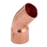 Угол однораструбный под пайку (45*) 54x54 Viega