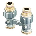 Узел для подключения радиаторов Oventrop Multiflex F 1/2"-3/4" HP