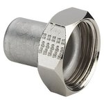 Вставка с накидной гайкой 22х1" ВР VIEGA Sanpress Inox