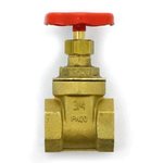 Задвижка Uni-Fitt PN20 3/4" ВР латунь
