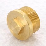 Заглушка бронзовая 1"1/2 НР Viega