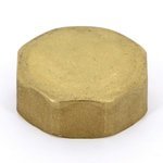 Заглушка резьбовая латунная Uni-Fitt 1"1/2 ВР