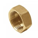 Заглушка резьбовая латунная Uni-Fitt 3/8" ВР